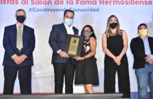Entronizan a 7 deportistas al Salón de la Fama de Hermosillo