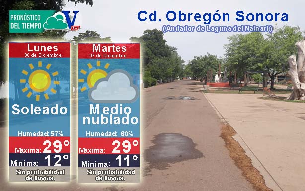 pronostico/tiempo/clima/obregon/sonora/tiempo/temparatura/diciembre/laguna/nainari