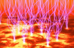 El campo magnético solar nace sorprendentemente cerca de la superficie