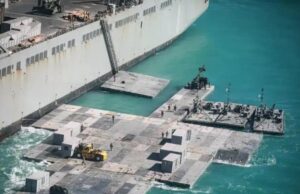 Estados Unidos pone en marcha muelle flotante en Gaza para ayuda humanitaria