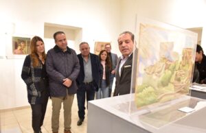 Destacan Toño Astiazarán y Patty Ruibal exposición del pintor Bejamín Coria en Hermosillo
