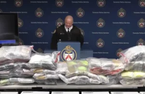 VIDEO: Aseguran en Canadá 835 kilos de cocaína ligada al CJNG