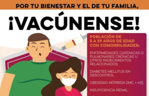 Salud Sonora invita a vacunarse contra influenza y covid-19