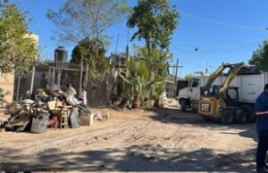 Recolecta Gobierno de Hermosillo 18 toneladas de cacharros en Las Minitas