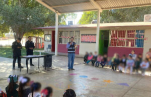 Imparte Secretaría de Seguridad Pública prevención de violencias y adicciones en escuelas de Sonor