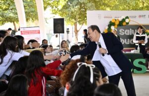 Arranca Gobernador Durazo cruzada por la salud escolar