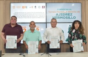 Invitan a torneo Municipal Abierto de Ajedrez Hermosillo 2025