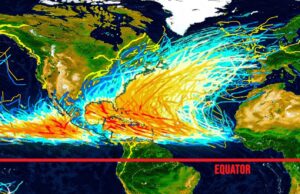 ¡Imposible! ¿Por qué ningún huracán ha cruzado jamás el ecuador?
