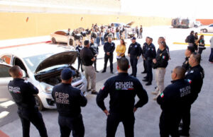 Fortalece Gobierno de Sonora capacitación sobre vehículos robados: SSP