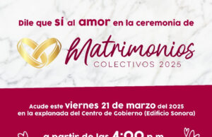 Gobierno de Sonora dará certeza jurídica a parejas sonorenses