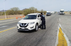 Colabora SSP Sonora en operativo Héroes Paisanos por unas Vacaciones Seguras