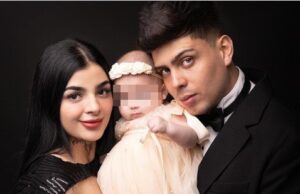 Karely Ruiz presenta a su hija Madisson y se vuelve viral con foto familiar