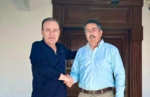 Javier Lamarque y Alfonso Durazo acuerdan apoyos para Cajeme