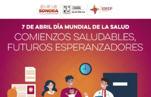 Gobierno de Sonora se suma a la celebración del Día Mundial de la Salud