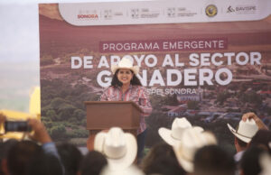 Lleva Gobierno de Sonora maquinaria y apoyos a la sierra alta