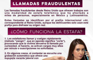 Alerta Gobierno de Sonora por llamadas telefónicas fraudulentas