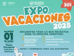 Realizará Gobierno de Hermosillo Expo Vacaciones en Víactiva este domingo