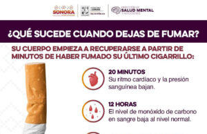 Llama Gobierno de Sonora a Combatir el Tabaquismo