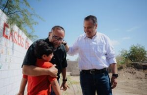 Dan Toño Astiazarán y Patty Ruibal banderazo de arranque a la rehabilitación en Casa Galilea