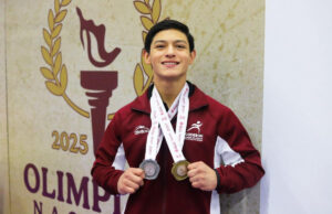 Alumno de Cobach Sonora se proclama campeón de gimnasia en Olimpiada Nacional 2025