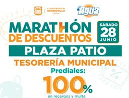 Invita Tesorería Municipal al Maratón de Descuentos este sábado 28