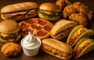 Estos son los 10 restaurantes de comida rápida menos saludables