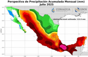 Gobierno de Sonora alerta por pronóstico de lluvias intensas para el mes de julio