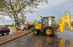 Atiende Protección Civil Municipal 57 reportes por lluvias y vientos en Hermosillo