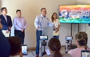 Participará Steve Wozniak, cofundador de Apple, en el Cuarto Foro Mundial de Energía Solar en Hermosillo, anuncia Toño Astiazarán