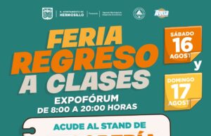 Este fin de semana, Tesorería Municipal estará en la Feria de Regreso a Clases 2025