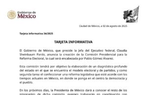 México impulsa transformación electoral con nueva comisión presidencial