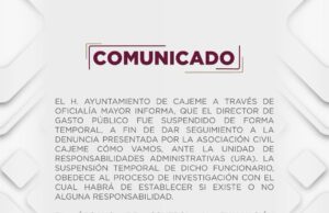 🚨 Suspenden al Director de Gasto Público en Cajeme tras denuncia de asociación civil