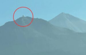 Confunden disco de observatorio con ovni en el Pico de Orizaba; video causa revuelo