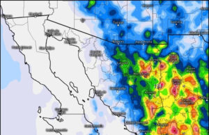 Gobierno de Sonora informa que se pronostican tormentas durante todo este fin de semana en el territorio estatal