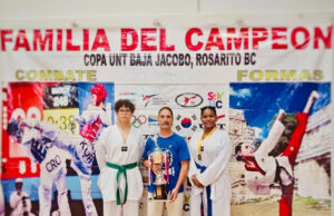 Destacan estudiantes deportistas sonorenses en competencia regional de taekwondo: Utslrc