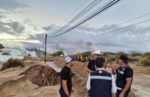 Mantiene Ayuntamiento de Hermosillo coordinación ante remanente del huracán Lorena en Bahía de Kino