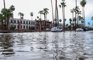 VIDEO: Lluvias de hasta 75 milímetros se registraron en Hermosillo ante el ingreso del huracán Lorena