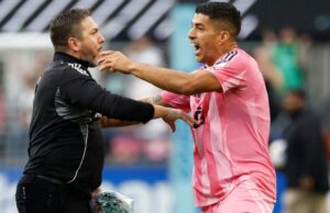 VIDEO: Luis Suárez escupe a integrante del staff rival tras final de la Leagues Cup