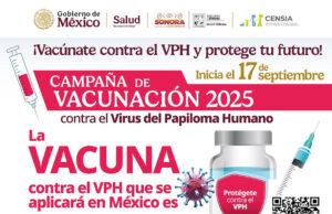 Iniciará Gobierno de Sonora Campaña de Vacunación contra el Virus del Papiloma Humano (VPH) 2025