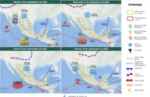 Gobierno de Sonora informa incremento en las probabilidades de lluvias desde hoy y durante la próxima semana