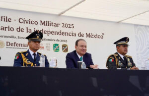 Conmemora Gobernador Durazo el 215 aniversario de la Independencia de México con desfile cívico-militar