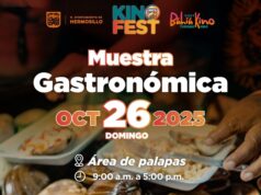 Invitan a disfrutar delicias culinarias en la Muestra Gastronómica de Kino Fest 2025