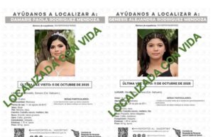 Localizadas dos menores reportadas como desaparecidas en Hermosillo