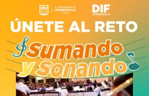 Invitan Tesorería Municipal y DIF Hermosillo unirse al reto para apoyar a la Orquesta Sinfónica Infantil y Juvenil