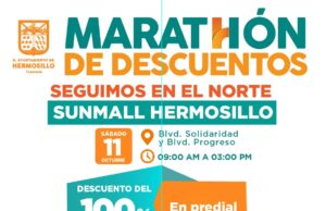 Preparan Tesorería Municipal y Agua de Hermosillo jornada de descuentos el próximo sábado