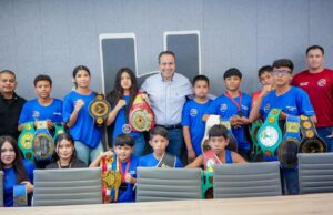 Impulsa Toño Astiazarán talento deportivo con entrega de 28 apoyos más en beneficio de 120 jóvenes