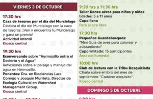 Gobierno de Sonora invita a disfrutar un fin de semana de cultura, naturaleza y arte en el Bosque Urbano La Sauceda