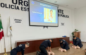 Recibe Policía Estatal del Gobierno de Sonora capacitación para brigadistas