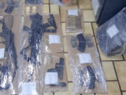 Incauta Policía Estatal y Semar cuatro armas de fuego en operativo por Maytorena