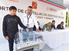 Realizan sorteo de cartilla militar para jóvenes de la clase 2007 y remisos en Hermosillo